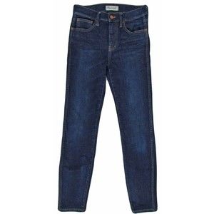 Madewell High Riser Skinny Jeans Sz 26 x 28 Dark Wash Stretch